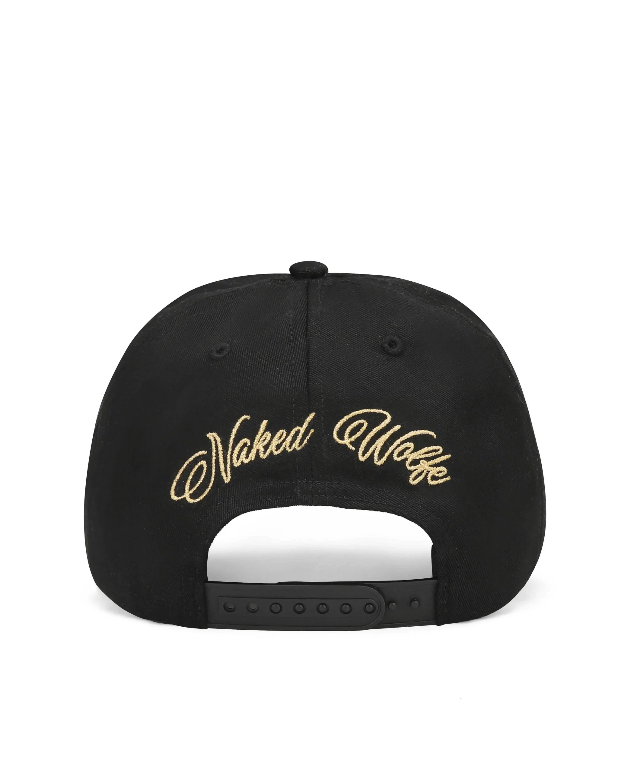 Signature Unconstructed Cap Black/Gold<Naked Wolfe Store