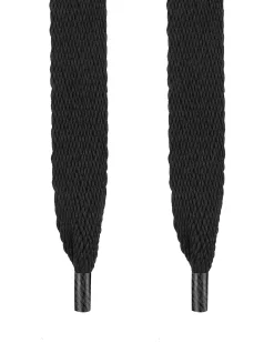 Slider Laces Solid Black<Naked Wolfe Store
