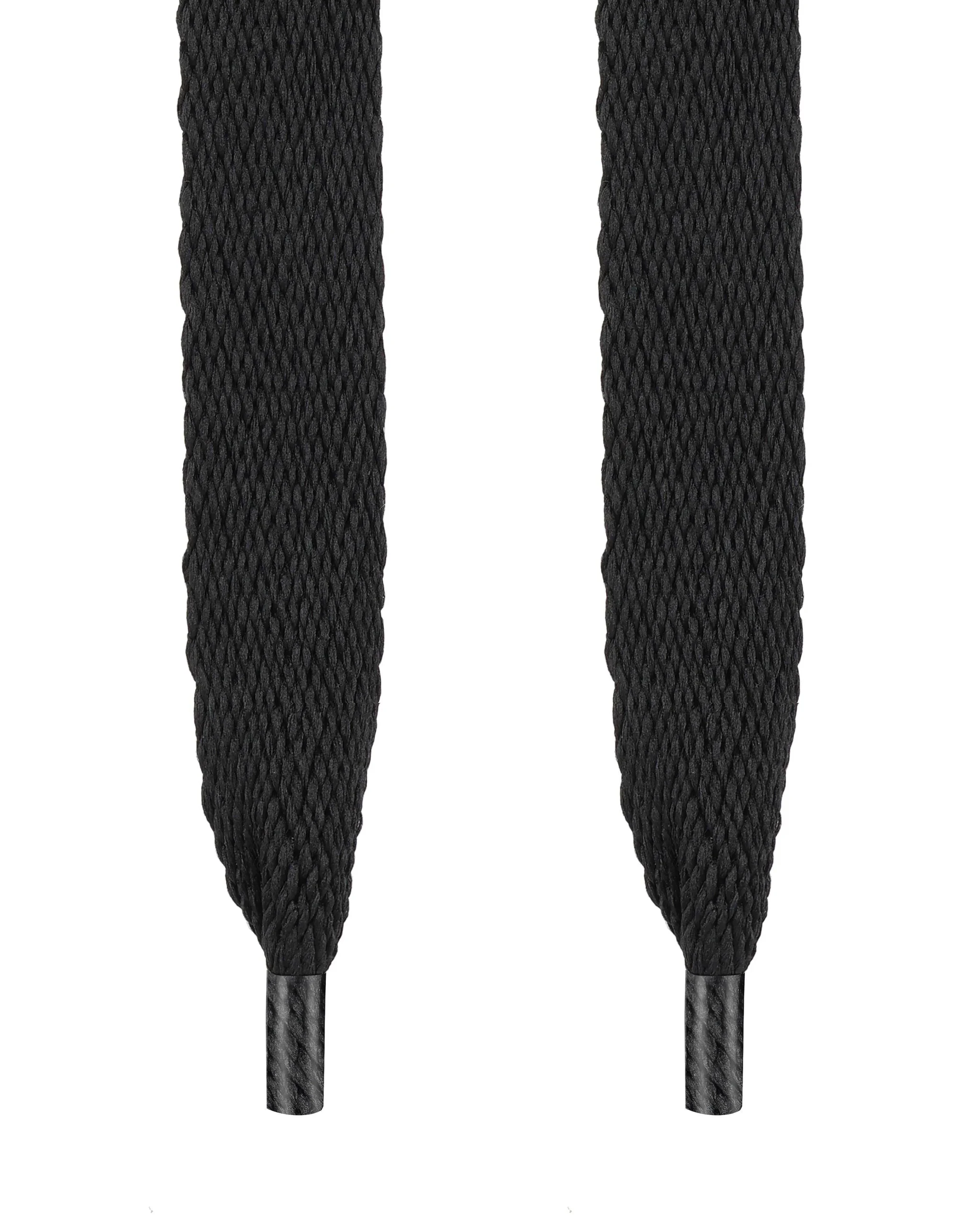 Slider Laces Solid Black<Naked Wolfe Store