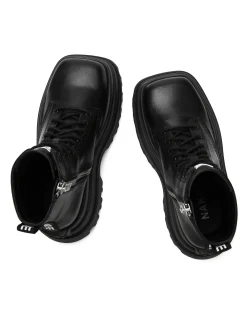 Sloane Black Leather<Naked Wolfe Cheap