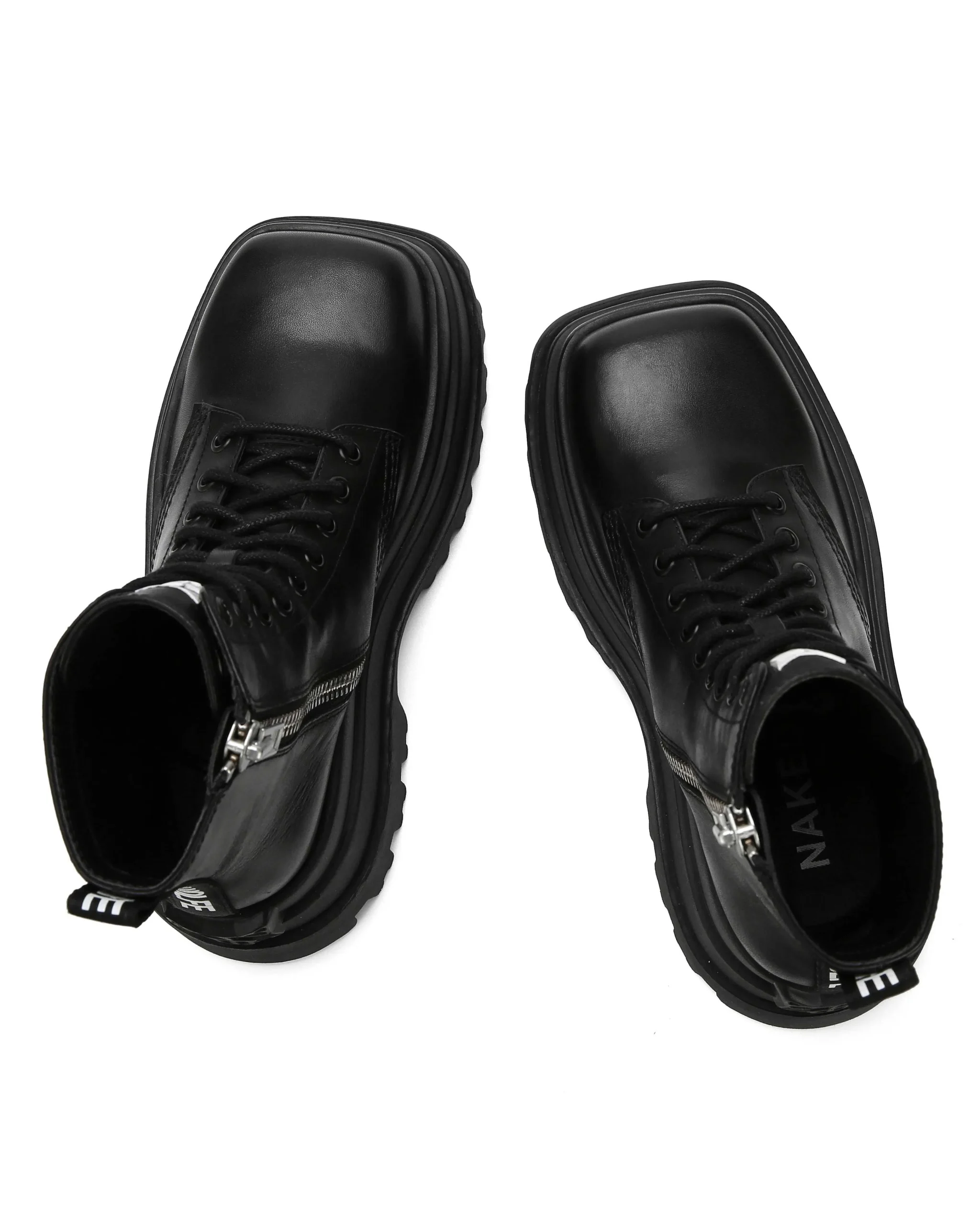 Sloane Black Leather<Naked Wolfe Cheap