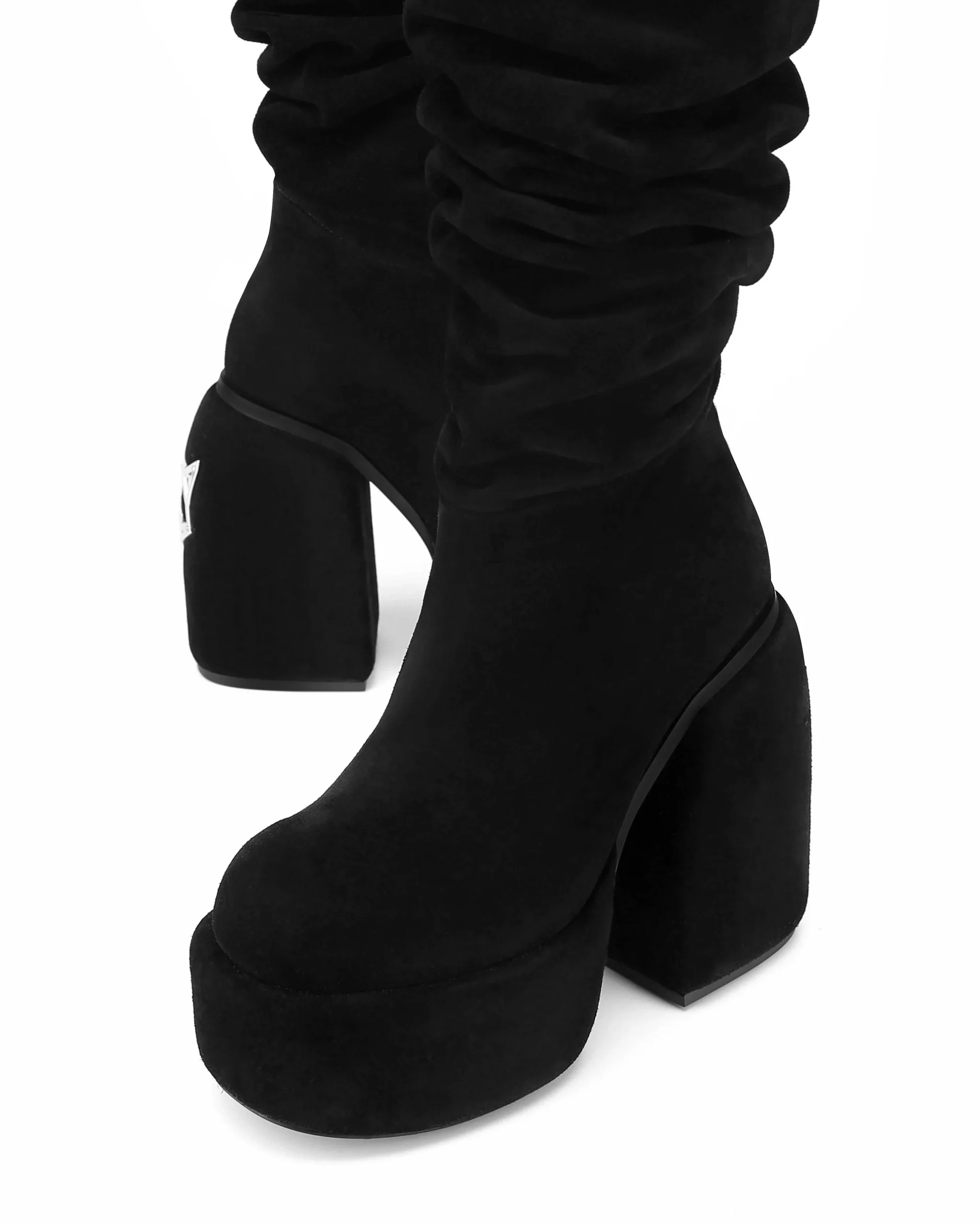 Space Black Kid Suede<Naked Wolfe Clearance