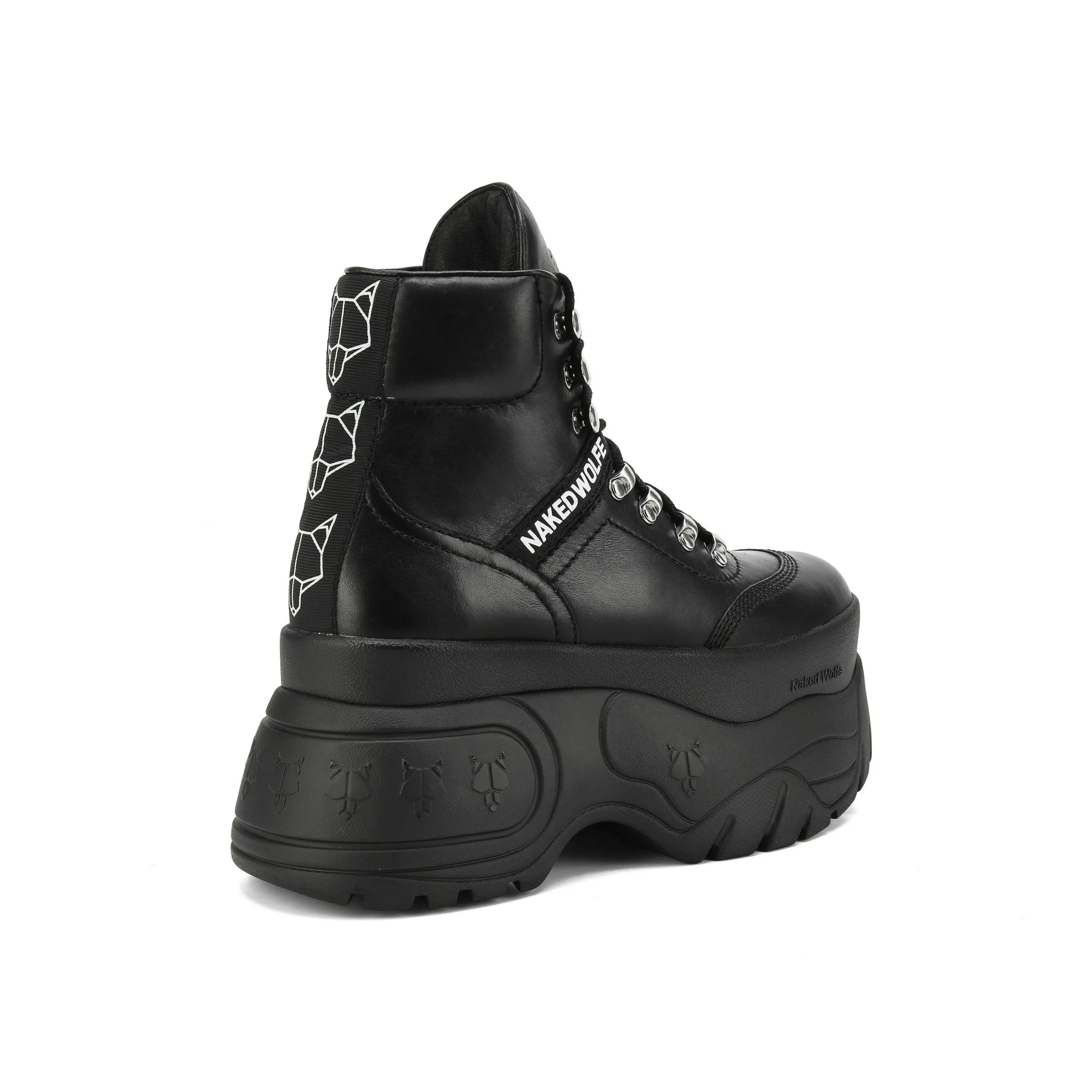 Spike Black Leather<Naked Wolfe Outlet