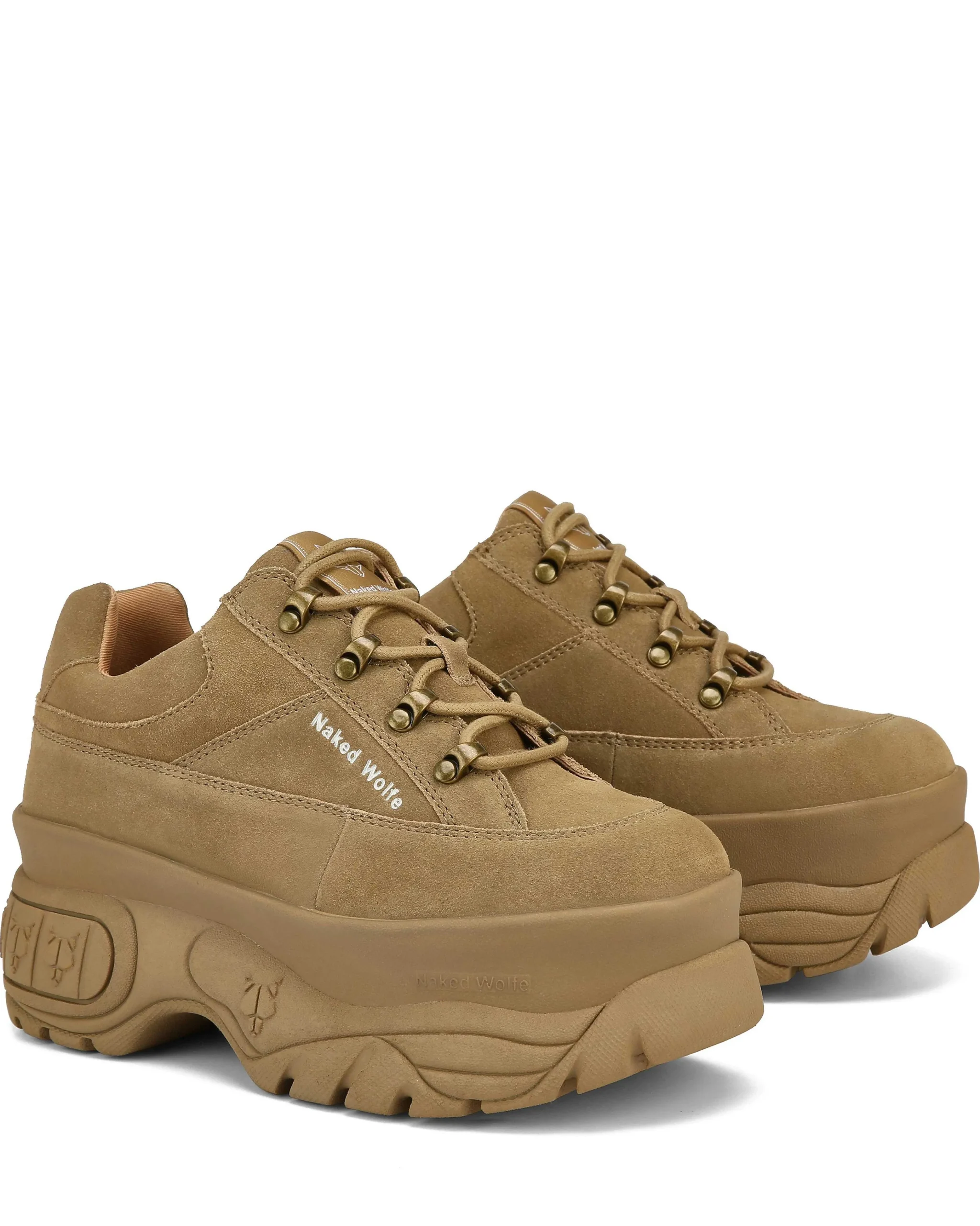 Sporty Taupe Suede<Naked Wolfe Discount
