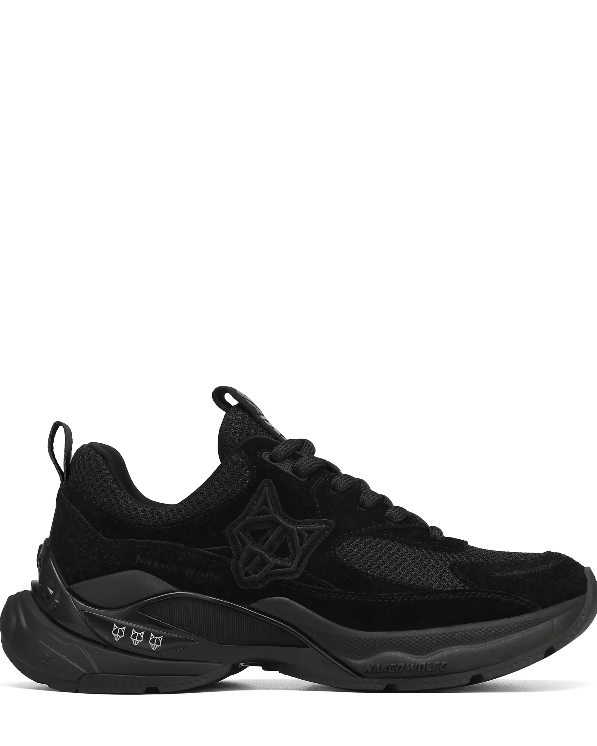 Super Double Black Suede<Naked Wolfe Sale