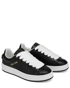 Suri Eel Print Leather Black<Naked Wolfe Cheap