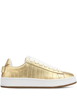 Suri Eel Print Leather Gold<Naked Wolfe Cheap