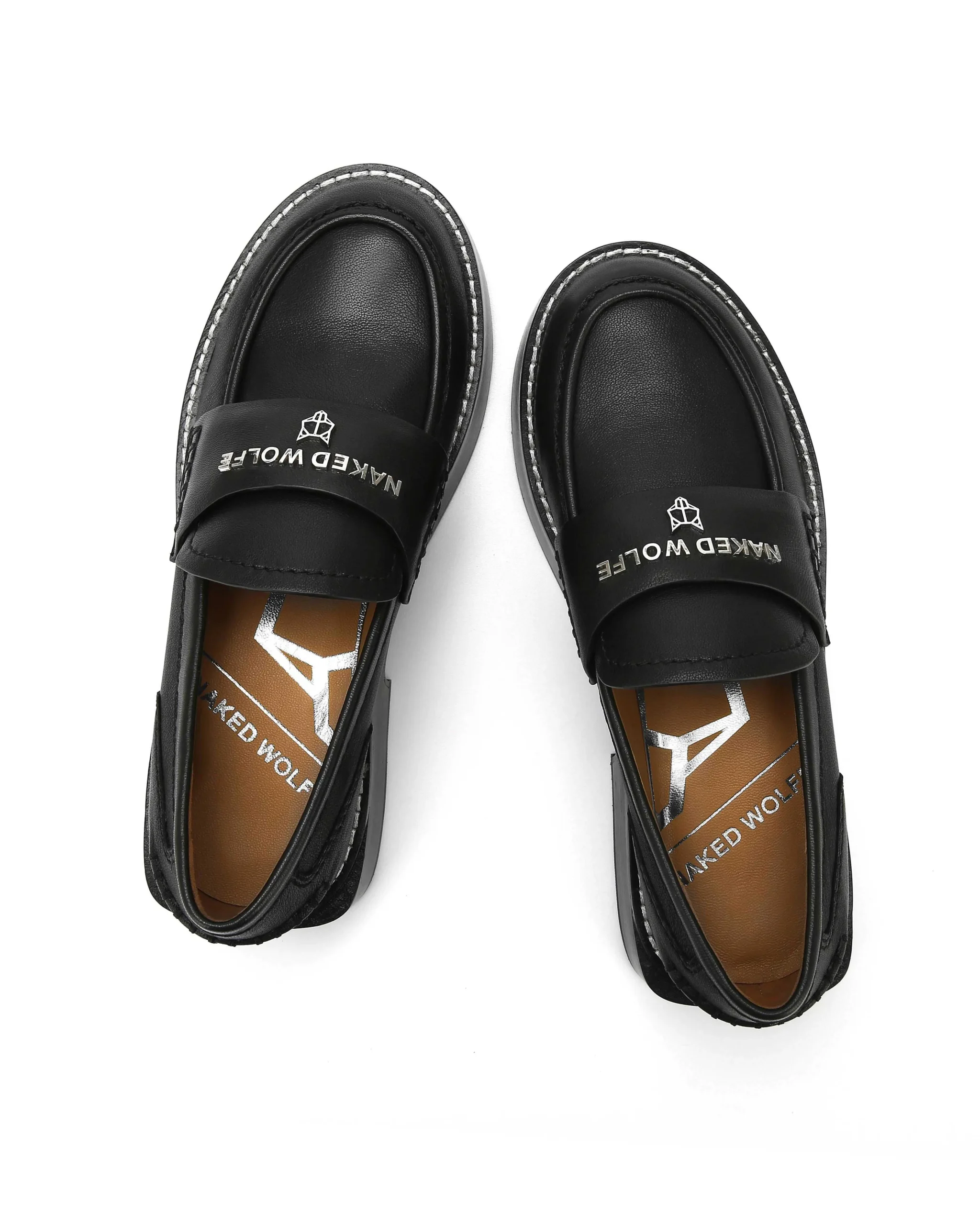 Swan Cow Leather Black<Naked Wolfe Hot