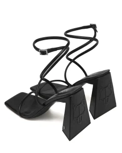 Vergie Black Leather<Naked Wolfe Store