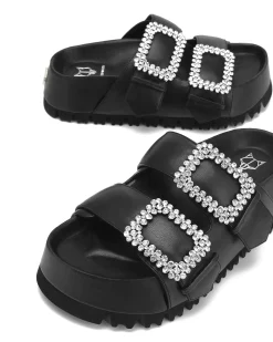 Victoria Black Leather<Naked Wolfe Best Sale