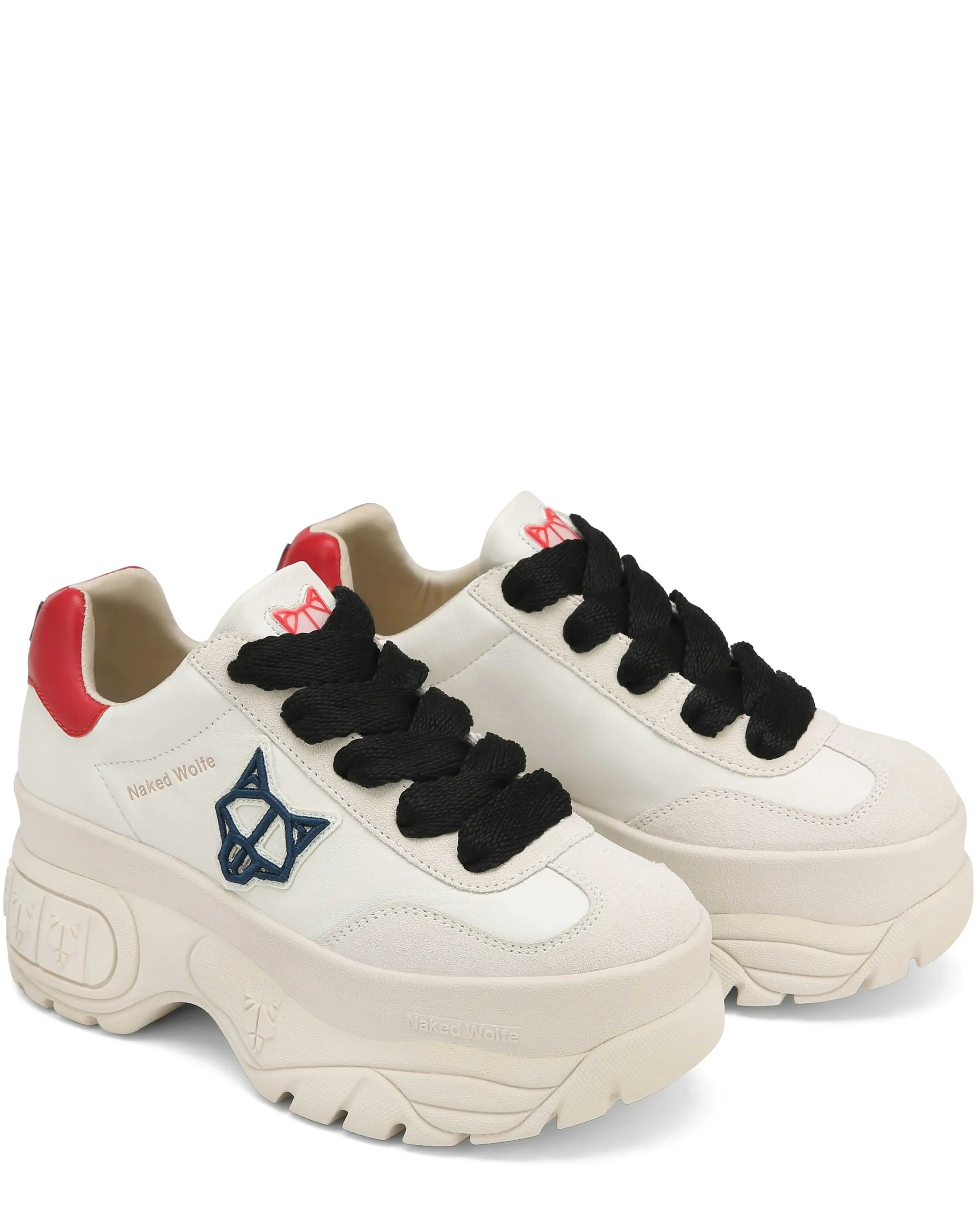 Warrior Off White Leather<Naked Wolfe Store