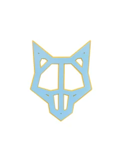 Wolfe Head Light Blue<Naked Wolfe Hot