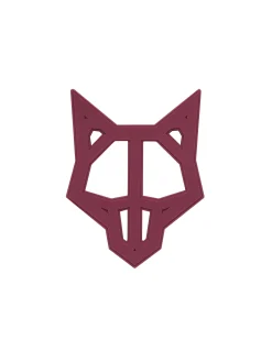 Wolfe Head Maroon<Naked Wolfe Sale