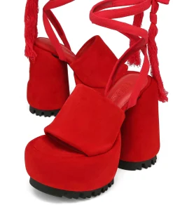 Wonder Red Suede<Naked Wolfe Fashion